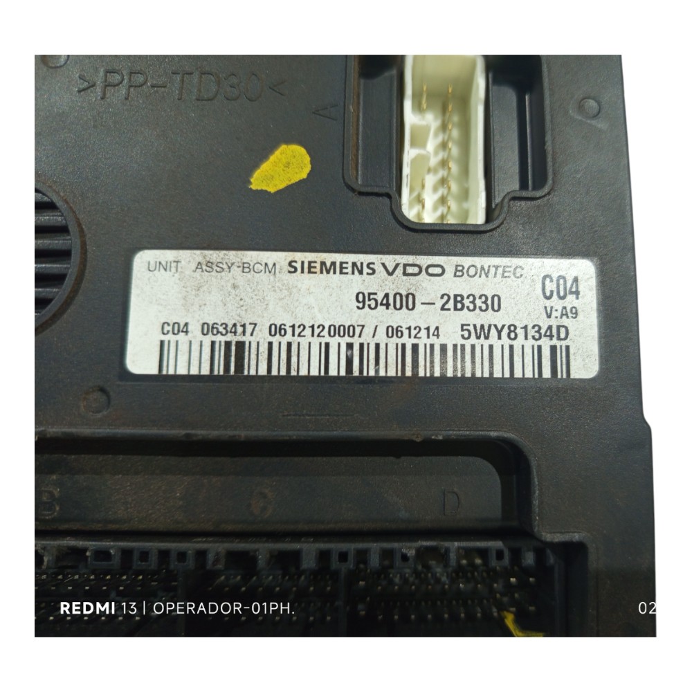 Módulo Conforto Hyundai Santa Fé 2.7 2006 2007 2008 – 2013 4