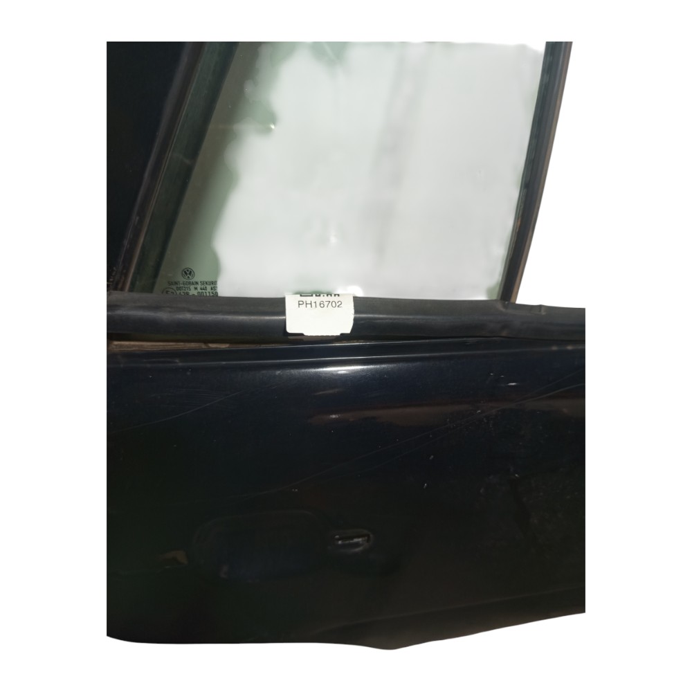 Porta Traseira Direita Vw Gol G4 1.0 2009 A 2015 Traseira Direita Preto 7