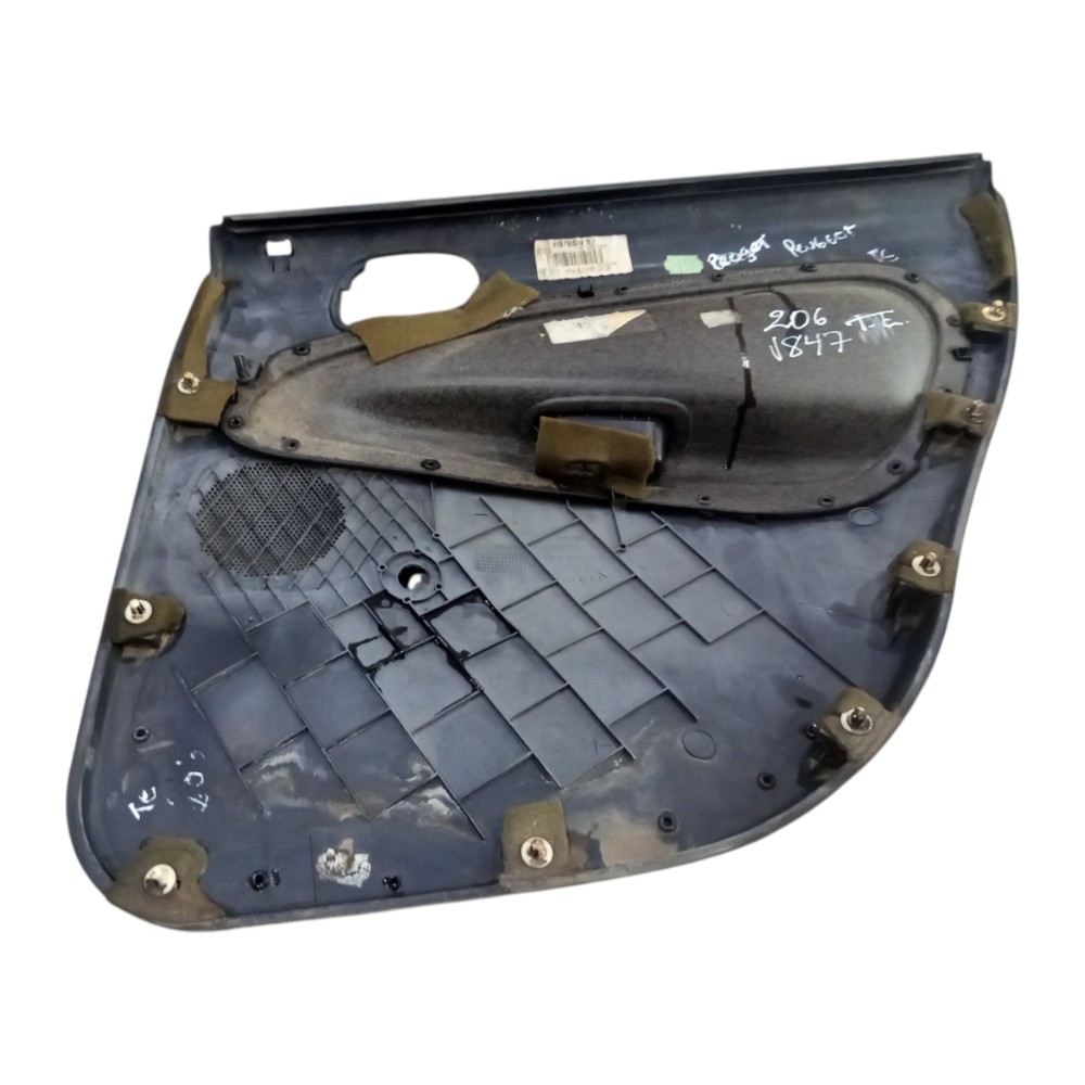Forro Porta Traseira Esquerda Peugeot 206 2001 2002 A 2008 8