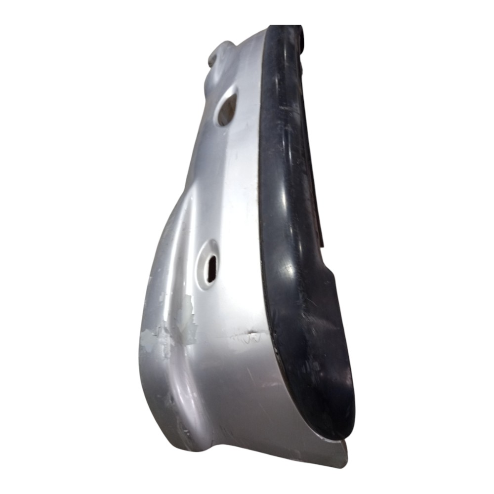 Parachoque Traseiro Prata Peugeot 206 99 2000 A 2010 Avaria 4