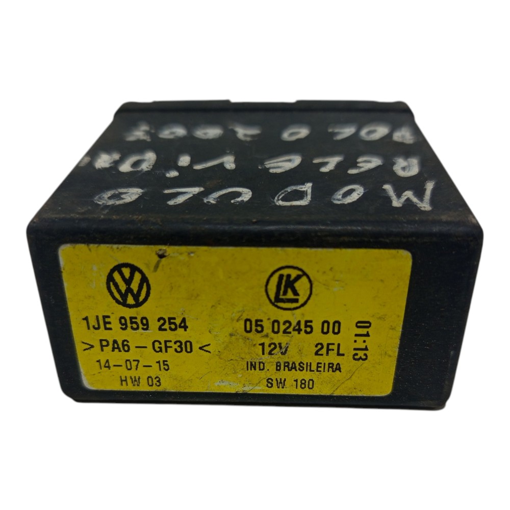 Modulo Relé Retrovisor Ajust Vidro Elétric Vw Polo 2008 A 18 9
