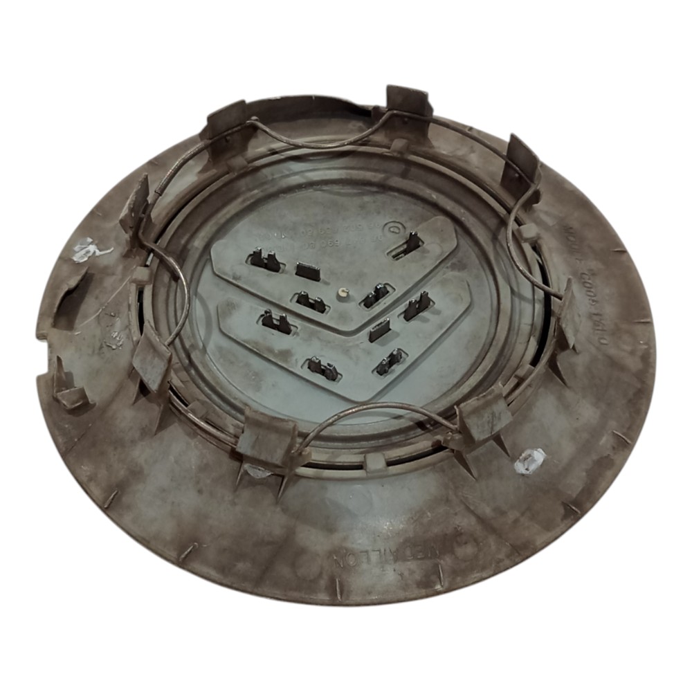 Calota Central Roda Citroen C4 Pallas 2007 2008 A 2012 5 Prata 6