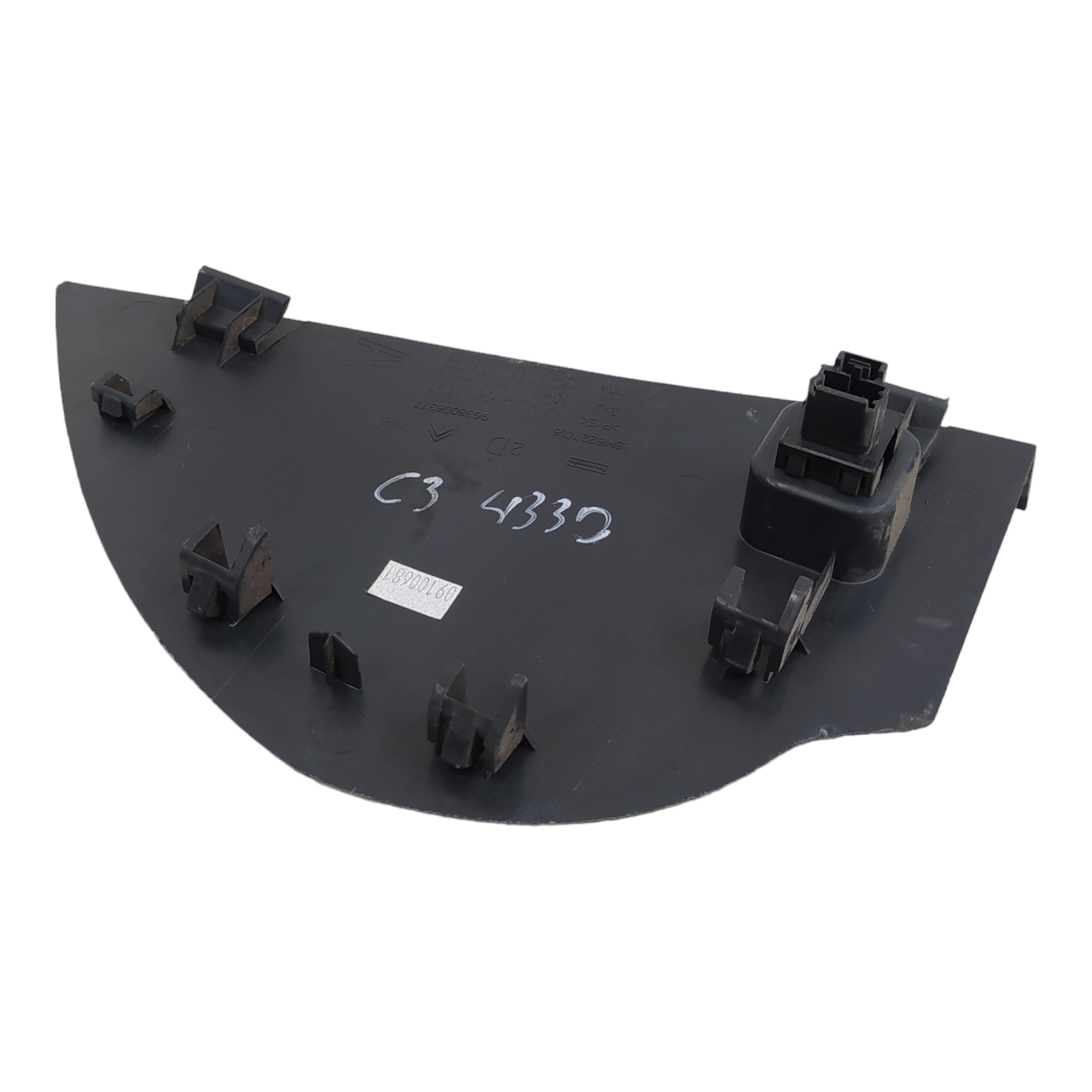Acabamento Lateral Direito Painel Citroen C3 2003 A 2012 7