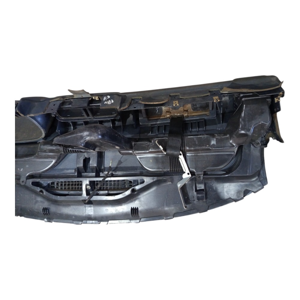 Painel Tabelier Console Central Audi A3 1997 A 2006 Detalhes Preto 7