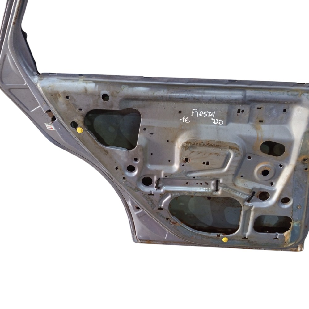 Porta Traseira Esquerda Ford Fiesta 1997 1998 A 2004 Traseira Esquerdo Azul 3