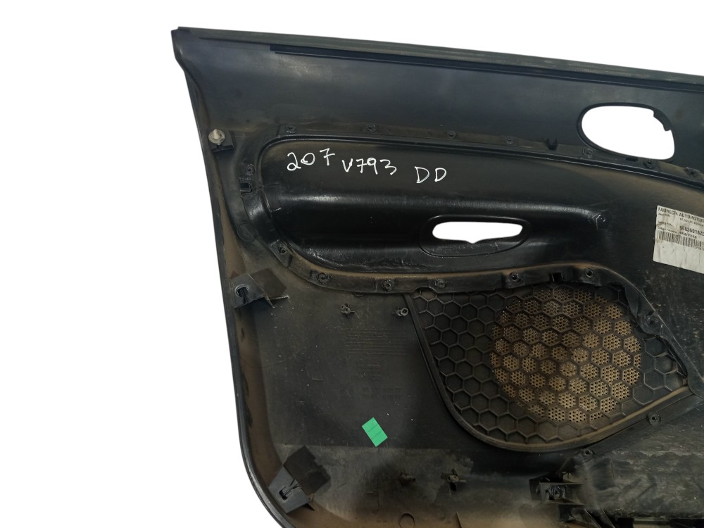 Forro Porta Dianteiro Direito Peugeot 207 2006 2007 A 2014 4