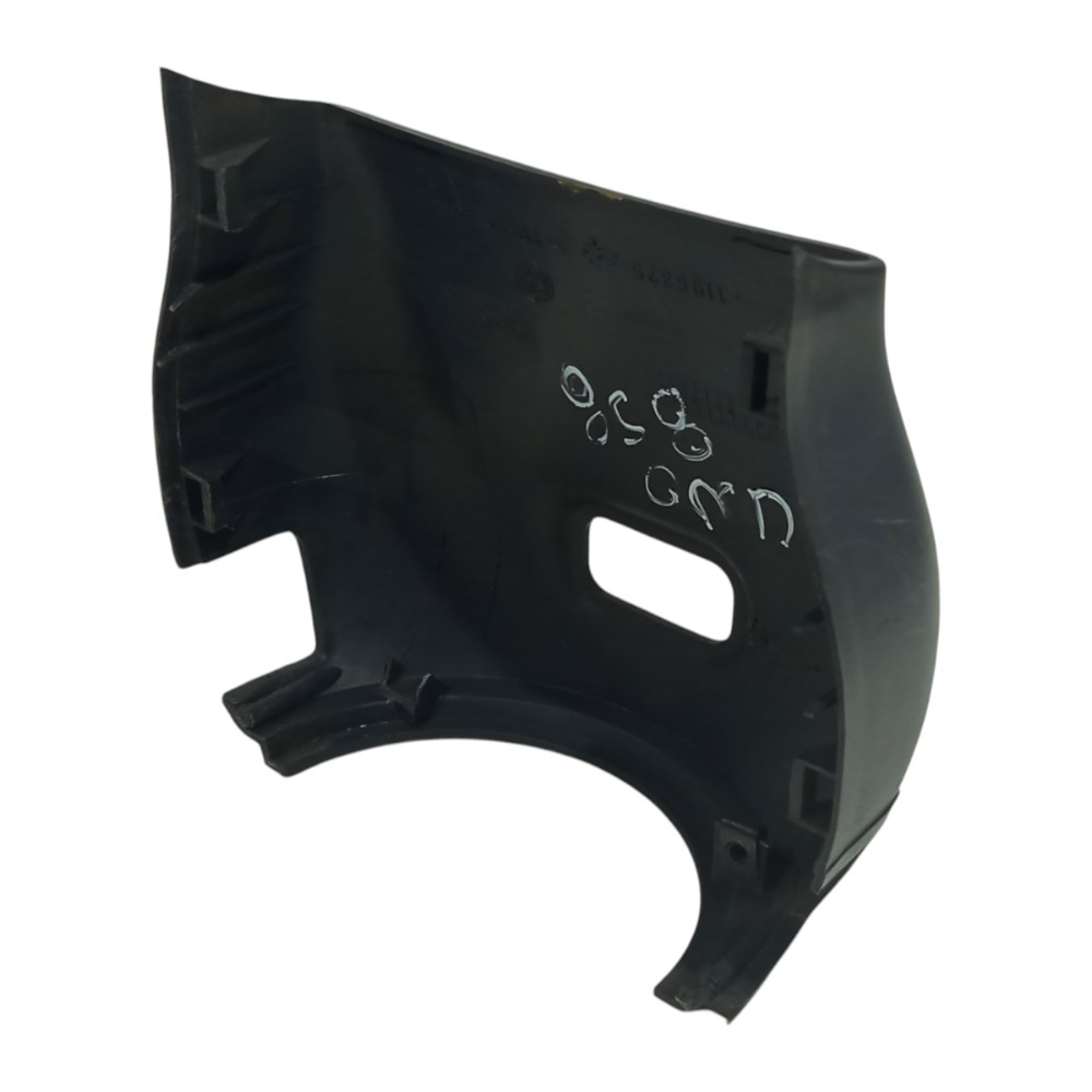 Moldura Superior Coluna Direção Chave Fiat Uno 2004 A 2012 Preto 7