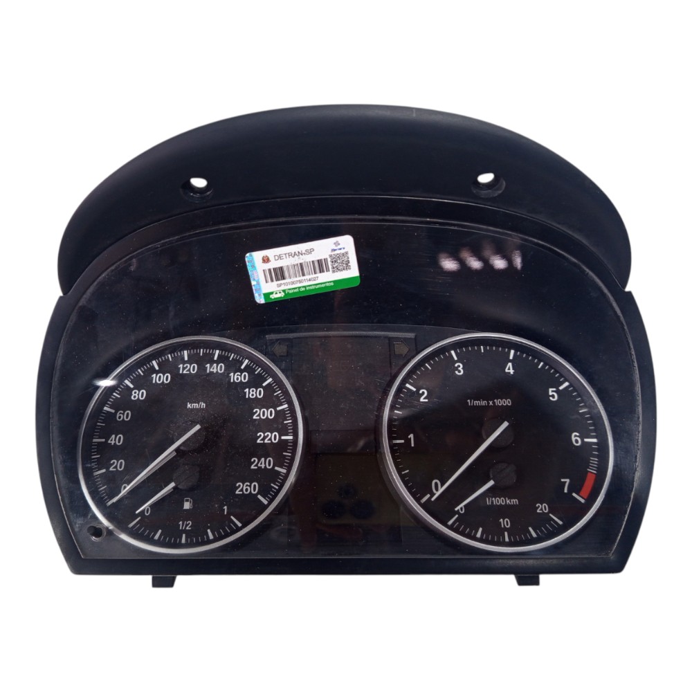 Painel Instrumentos Velocímetro Bmw X1 2010 2011 2012 A 2013 Preto 1
