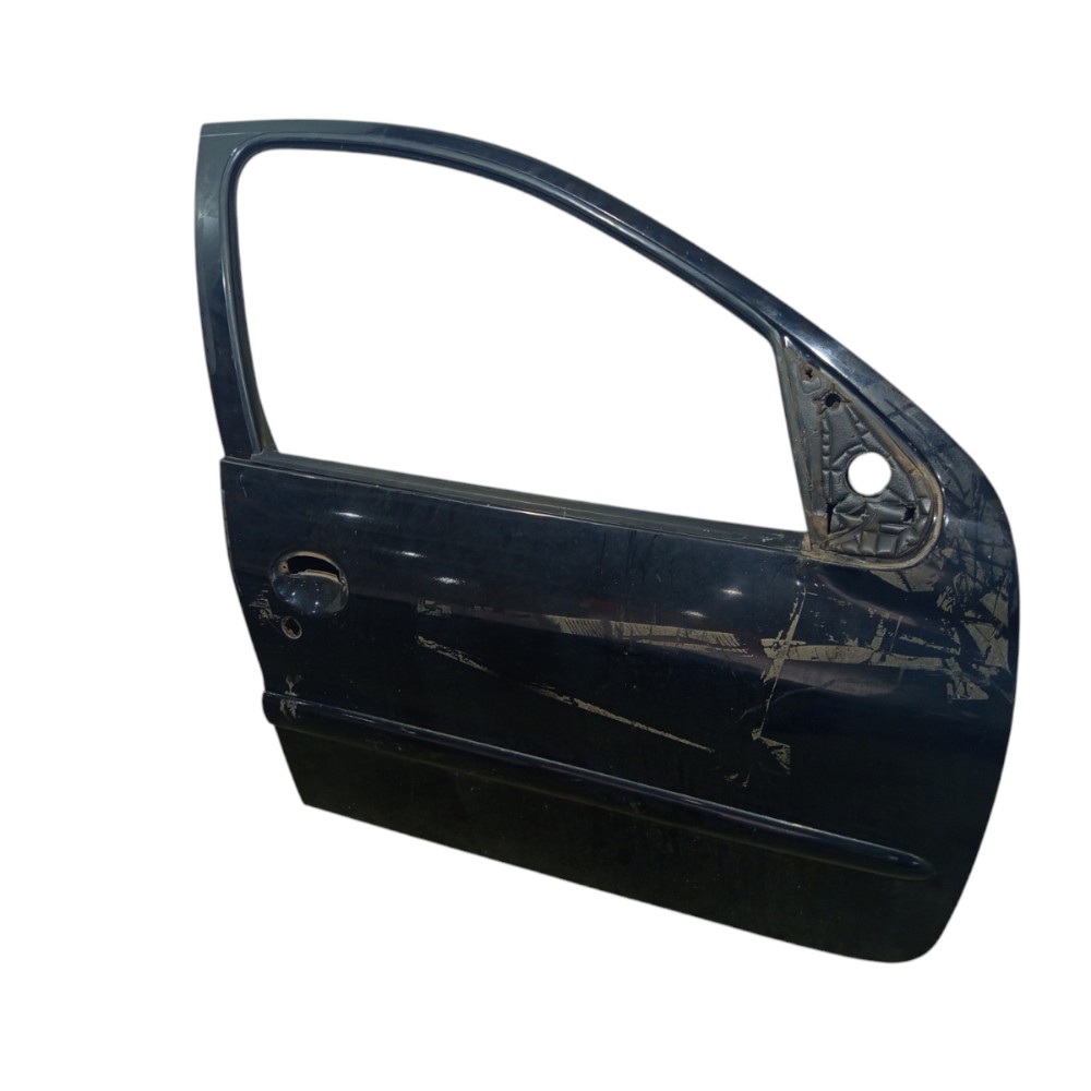 Porta Dianteira Direita Peugeot 206 207 2003 A 2008 Dianteira Direito Preto 2