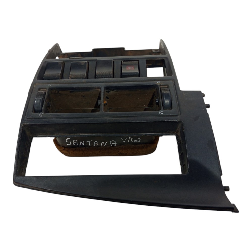 Modura Central Pisca Alerta Vw Santana 1995 1996 1997 E 1998 Preto 3