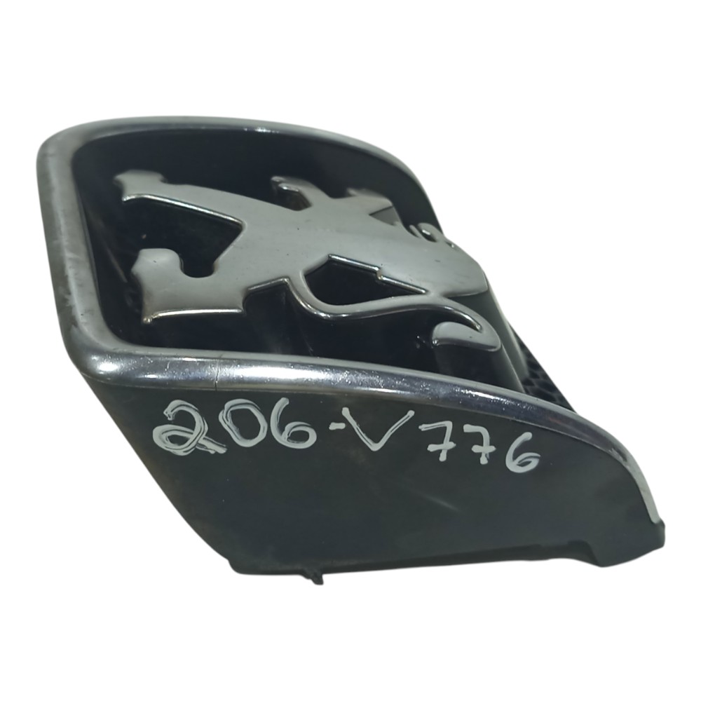 Emblema Logo Grade Parachoque Diant Peugeot 206 2000 A 2010 3