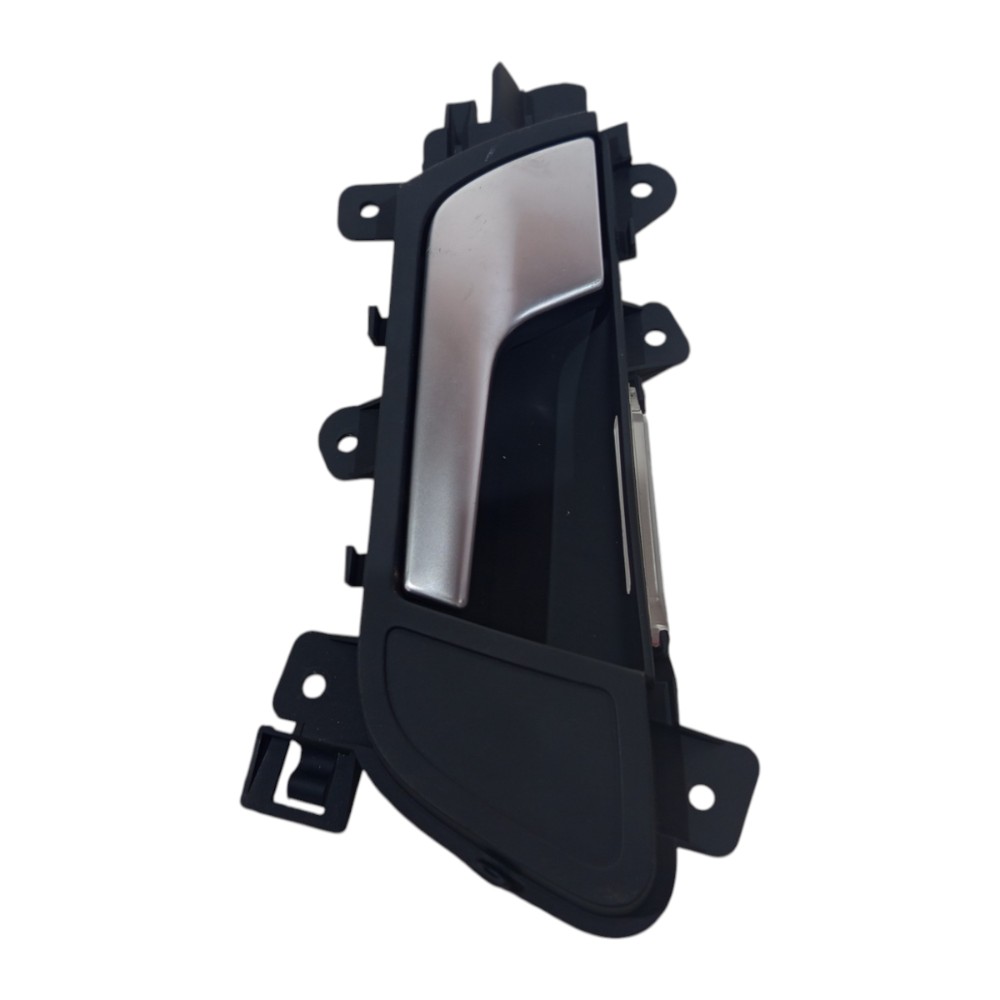 Maçaneta Interna Traseira Audi A4 2010/2011 A 2015 Preto E Prata 3