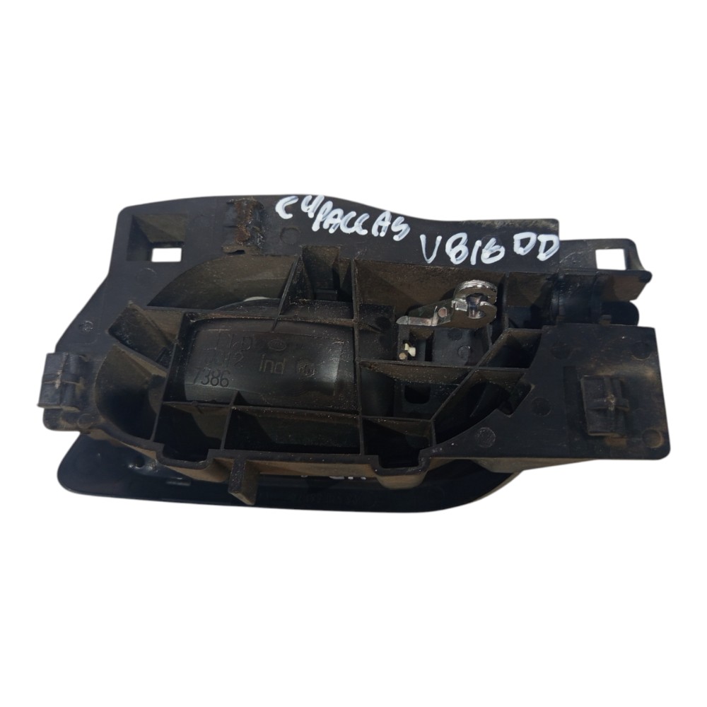 Maçaneta Interna Moldura Direito Citroen C4 2008 2009 A 2013 Preto Dianteira/traseira 6