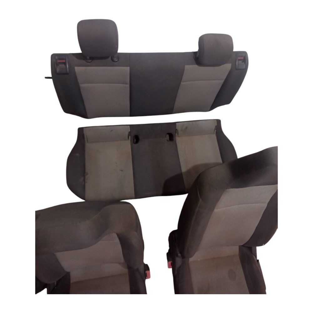 Jogo Banco Vw Up Take 1.0 12v 3cc 2014 A 2020 Preto Cinza 2