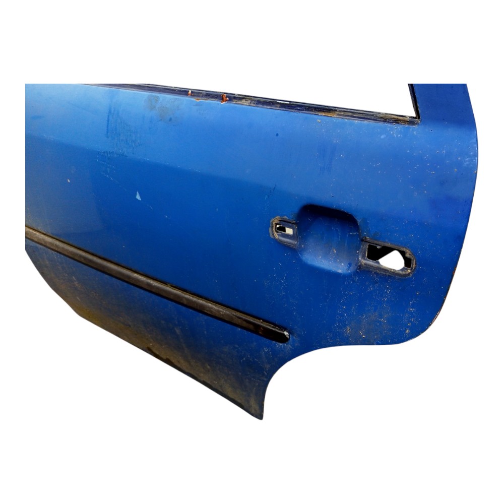 Porta Traseira Esquerd Volkswagen Gol G2 G3 1995 A 2005 Azul Traseira Esquerdo Azul 6