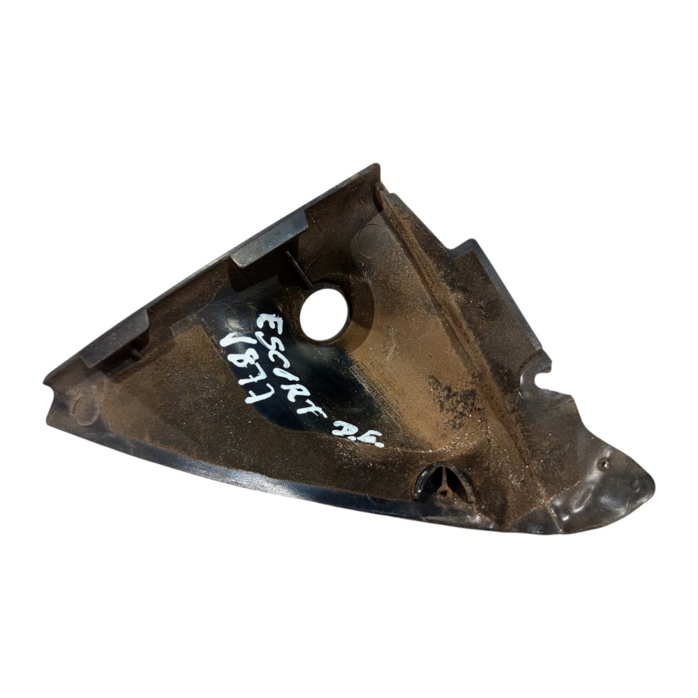 Moldura Interna Retrovisor Le Ford Escort 1997 1998 A 2003 Preto 5