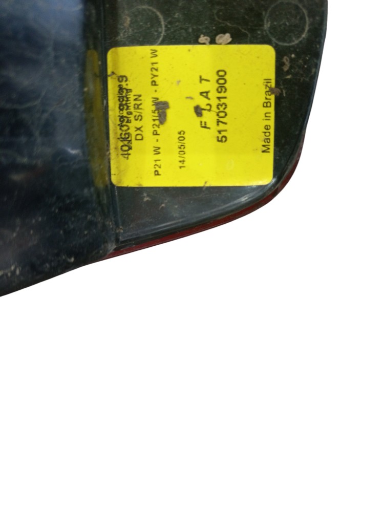Lanterna Traseira Direita Fiat Doblô 2003 2004 2005 A 2011 Direito/passageiro 3