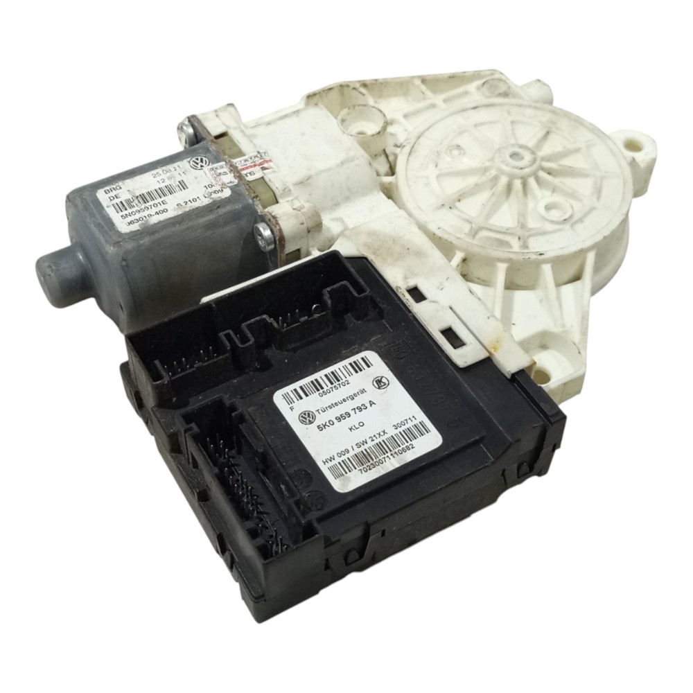 Motor Máquina Vidro Elétrico Diant Le Vw Tiguan 2007 A 2016 4