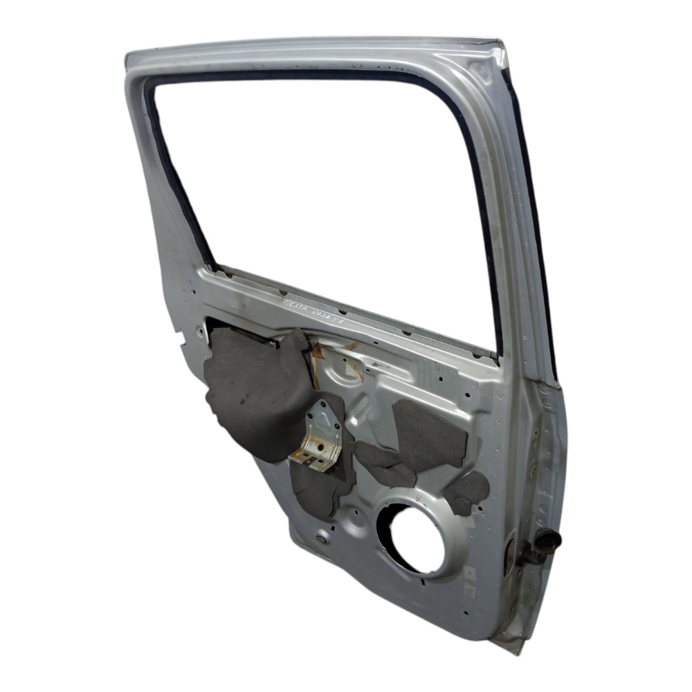 Porta Traseira Esquerdo C/detalhes Ford Fiesta 2003 A 2014 Traseira Esquerdo Prateado 4