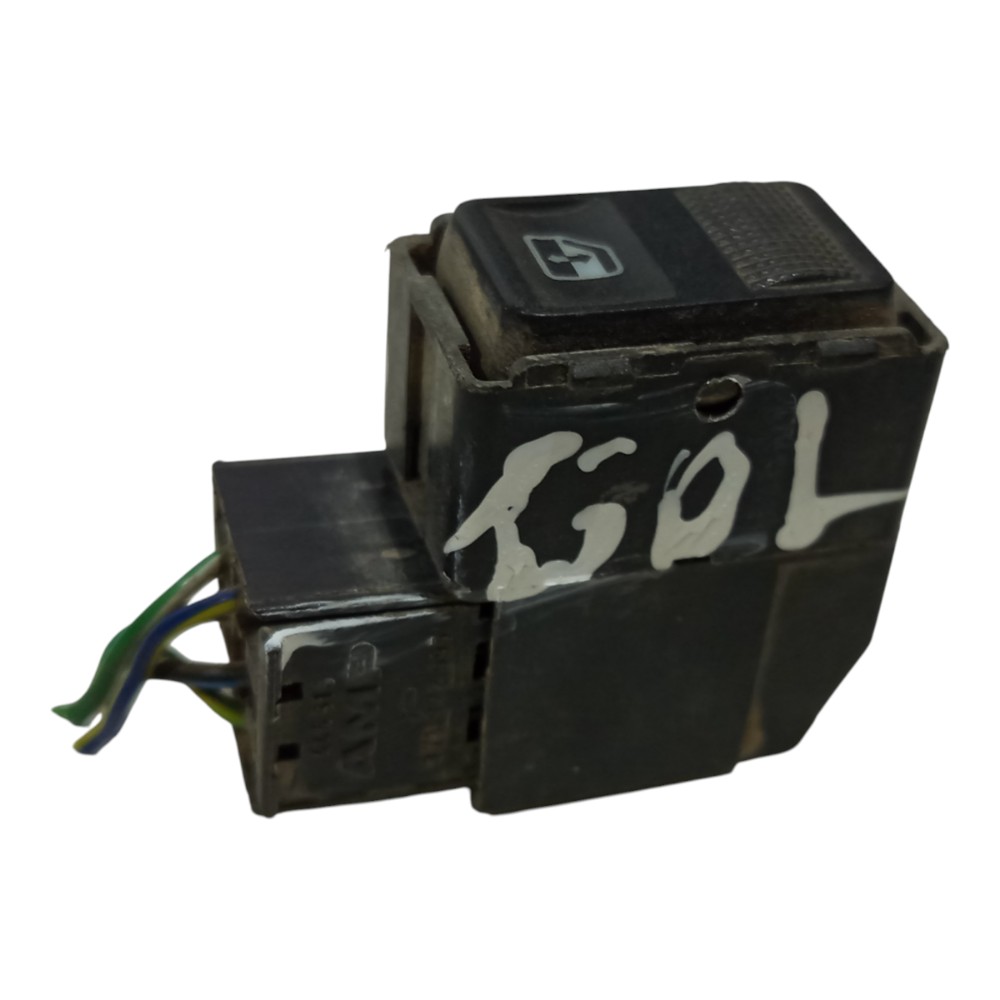 Botão Vidro Elétrico Traseiro Esquerdo Vw Gol G3 1999 A 2005 2