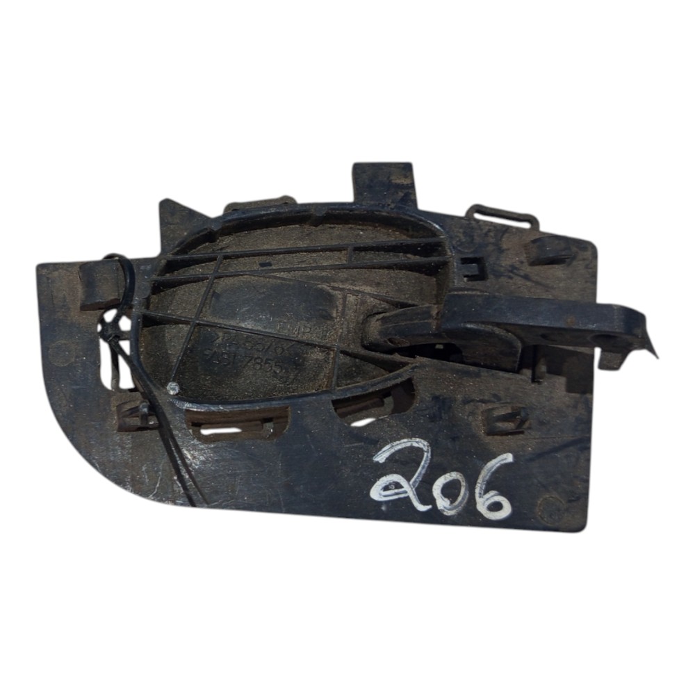 Maçaneta Interna Traseiro Peugeot 206 2001 2002 A 2011 Preto Dianteira 5