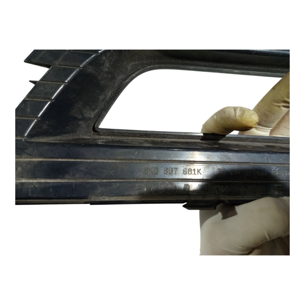 Grade Farol Milha Esq Audi A4 2008 2009 2010 2011 12 A 2015 Preto Esquerdo 7