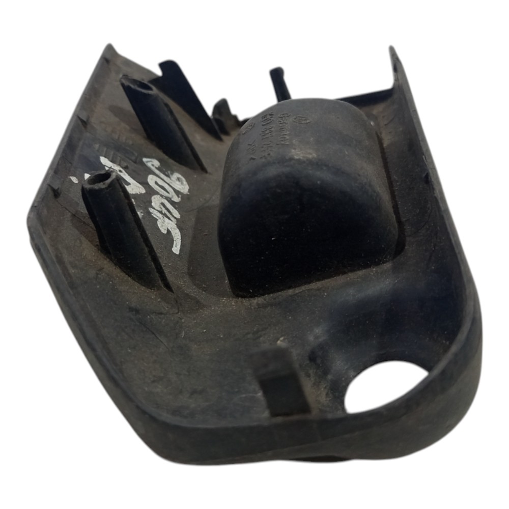 Moldura Maçaneta Interno Dianteiro Dir Vw Golf 1991 A 1998 Preto Dianteira 5
