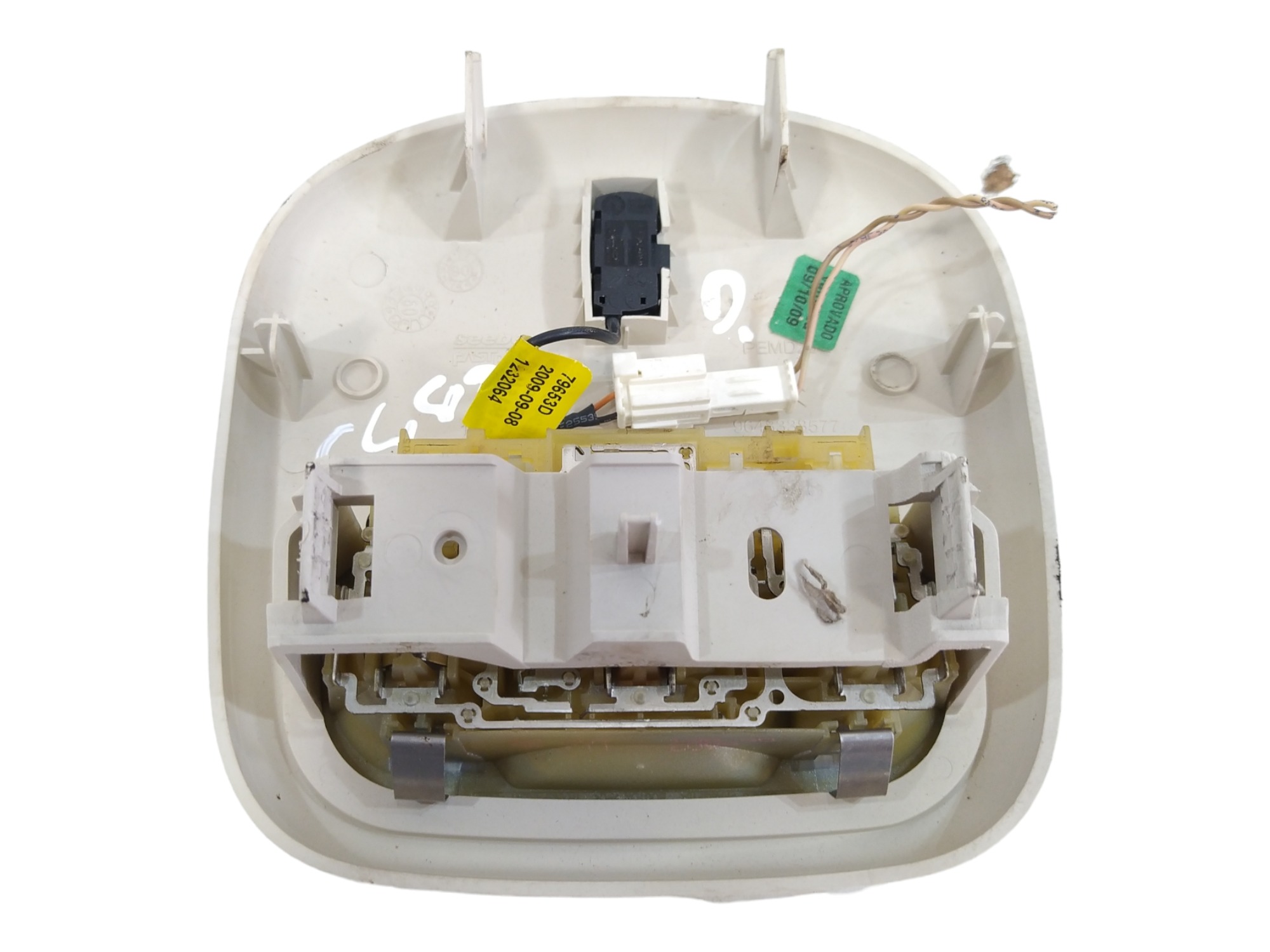 Luz Teto Cortesia Dianteira Citroen C4 2007 2008 2009 A 2013 3