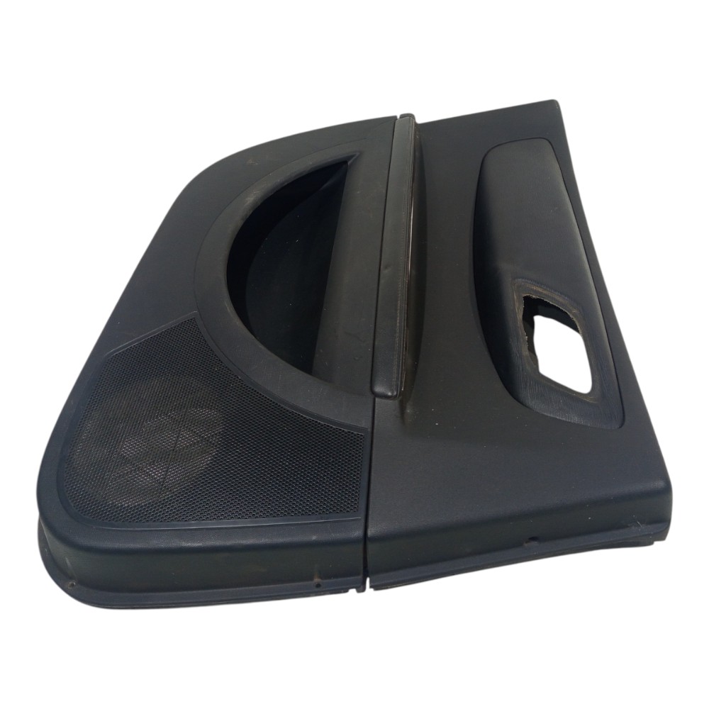 Forro Porta Traseiro Esquerdo Citroen C4 Pallas 2007 A 2012 Preto 7