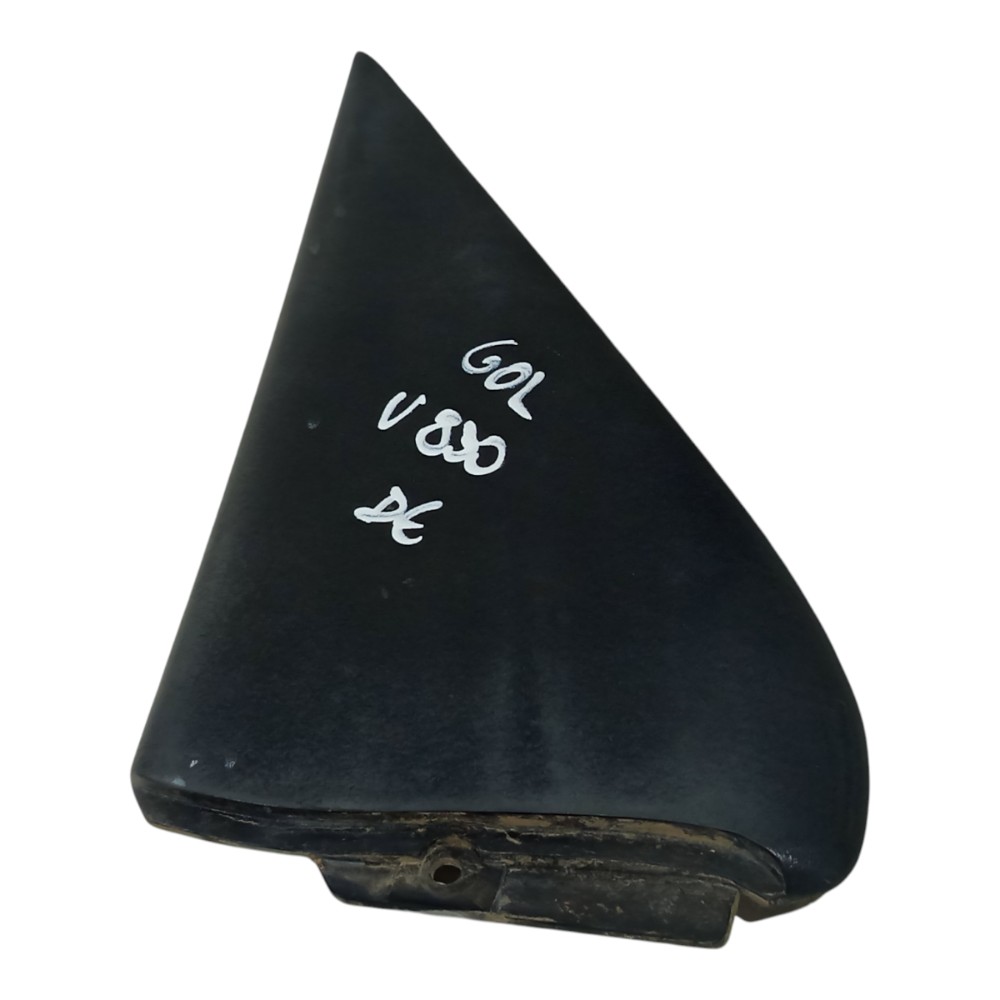 Moldura Interna Retrovisor Esquerdo Vw Gol 1995 A 2004 2005 Preto 4