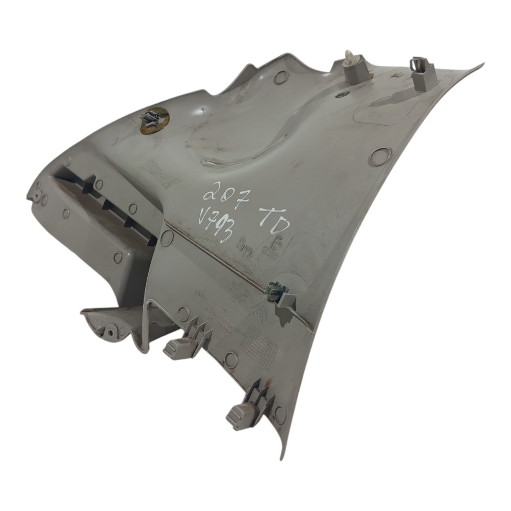 Suporte Bagagito Traseiro Direito Peugeot 207 2009 968361017 Cinza 5