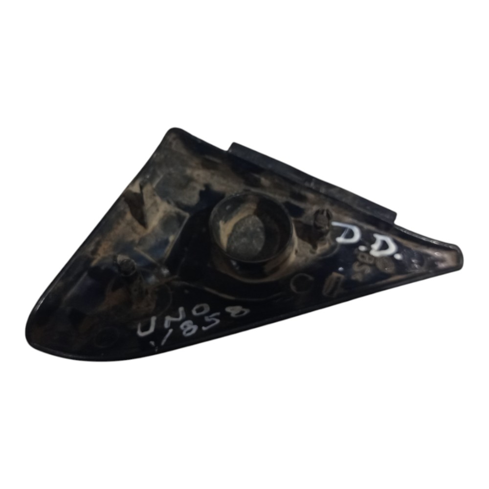 Moldura Interna Retrovisor Dianteira Ld Fiat Uno 1994 A 2004 Preto 5