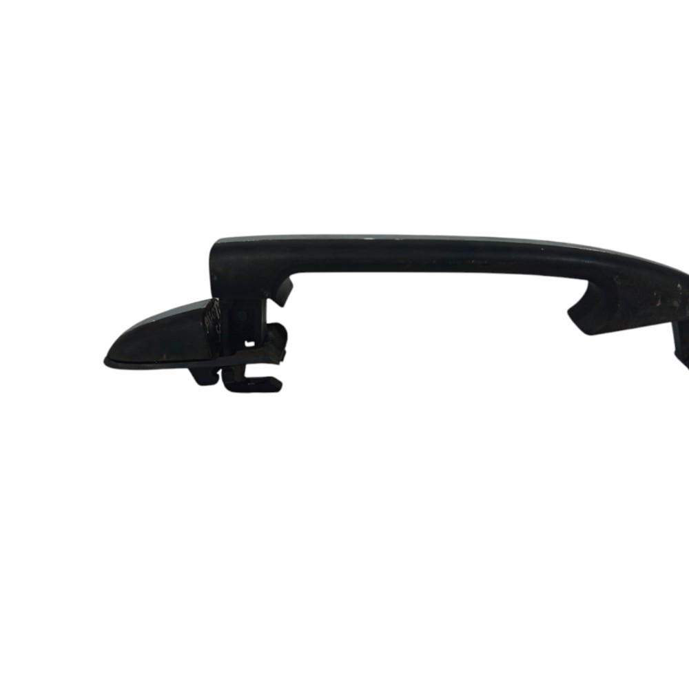 Puxador Maçaneta Externa Mercedes Classe A160 1999 A 2005  Preto Com Faixa Cromada 5