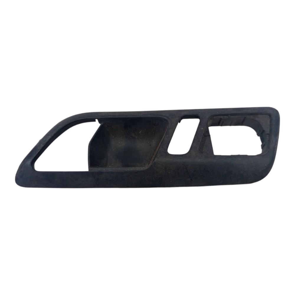 Moldura Maçaneta Interna Dianteira Vw Polo 2007 A 2011 Preto Dianteira 4