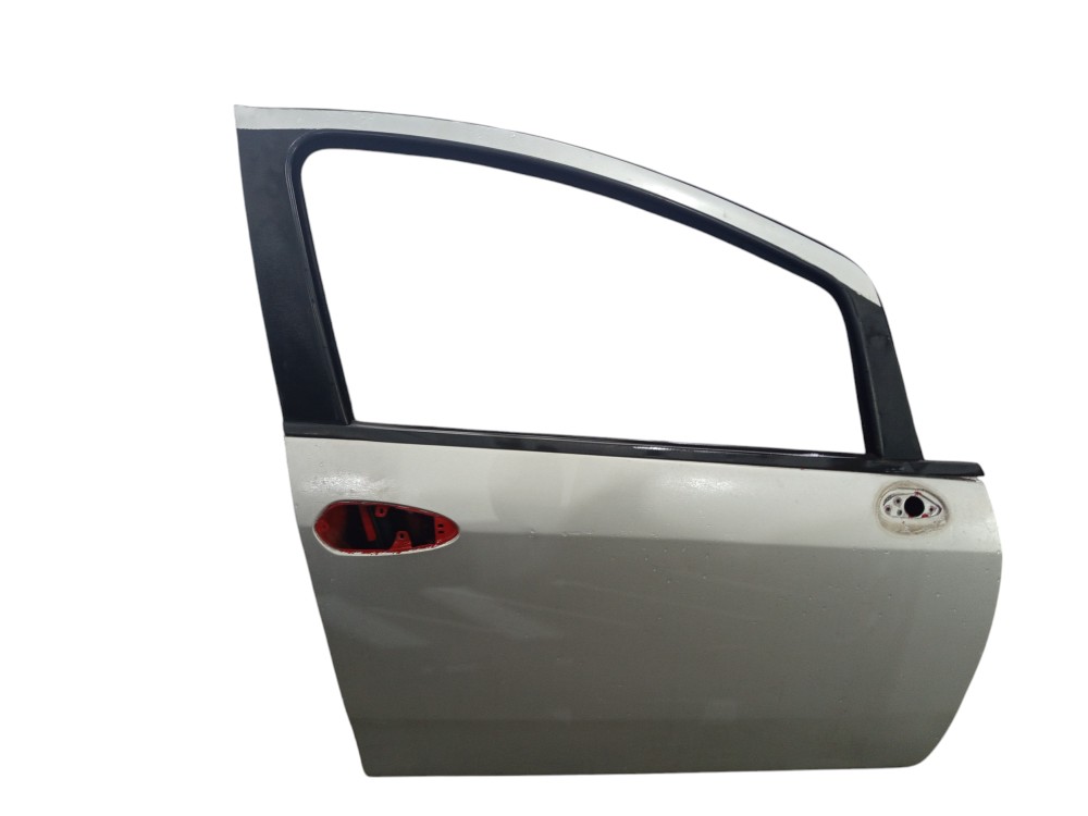 Porta Dianteira Direita Fiat Punto 2008 2009 2010 A 2012  Dianteira Direito Prateado 3
