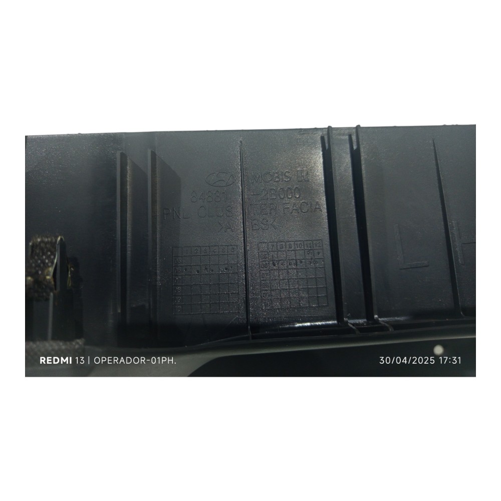 Moldura Painel Instrumento Hyundai Santa Fé 2006 2007 – 2013 8
