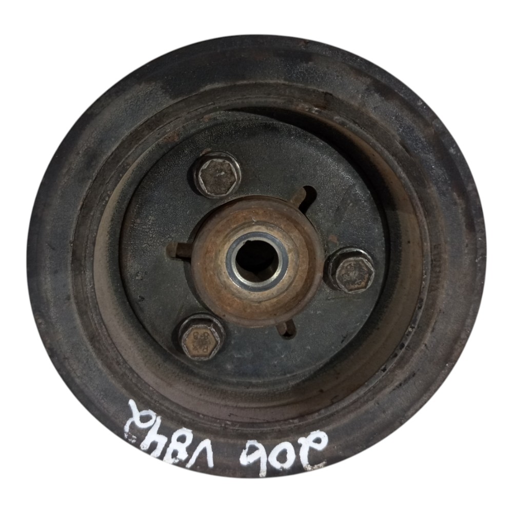 Polia Virabrequim Pegeout 206 1.4 8v 2001 2002 2003 A 2012 4