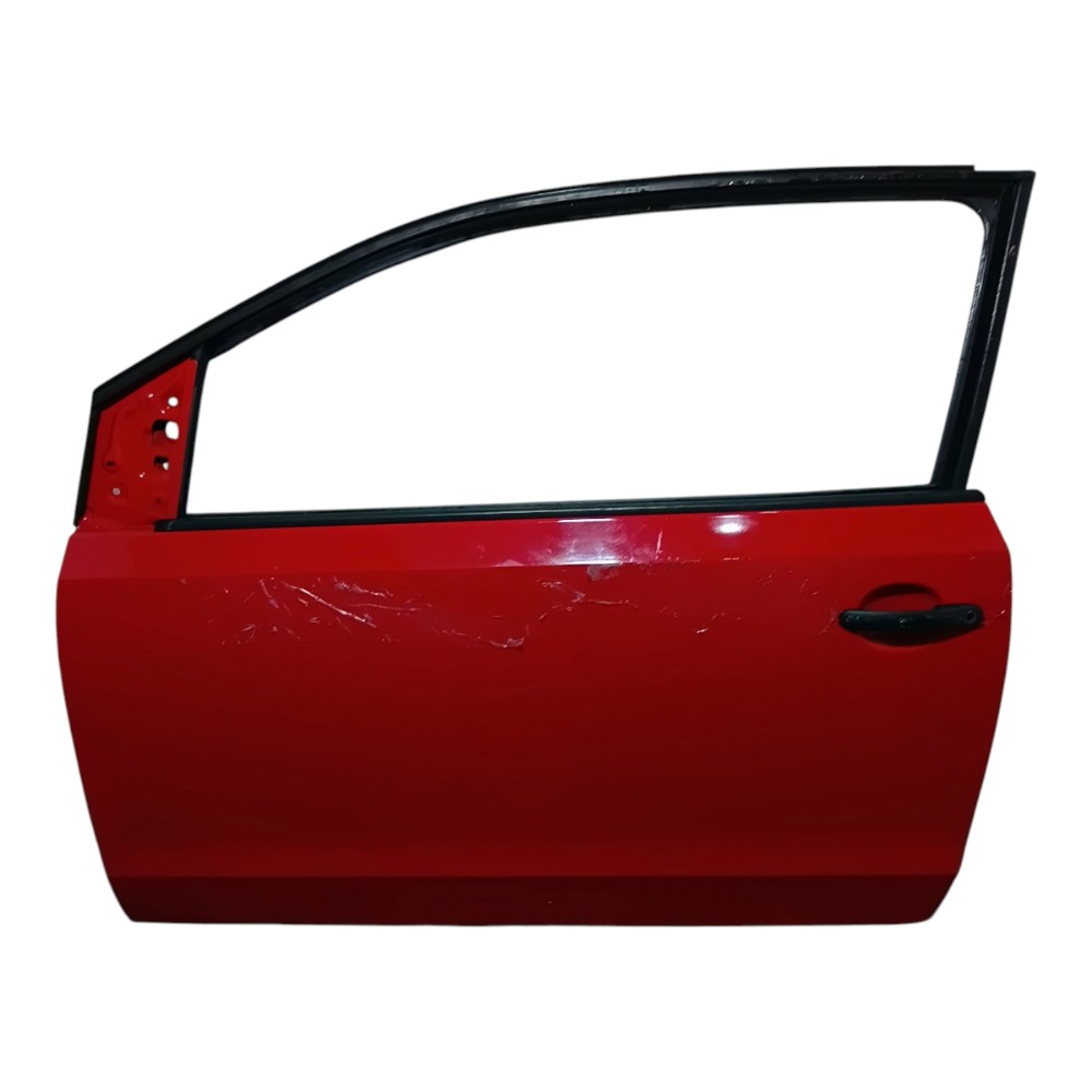 Porta Maçaneta Dianteira Esquerda Volkswagen Up 2014 A 2020 Vermelho Dianteira 1