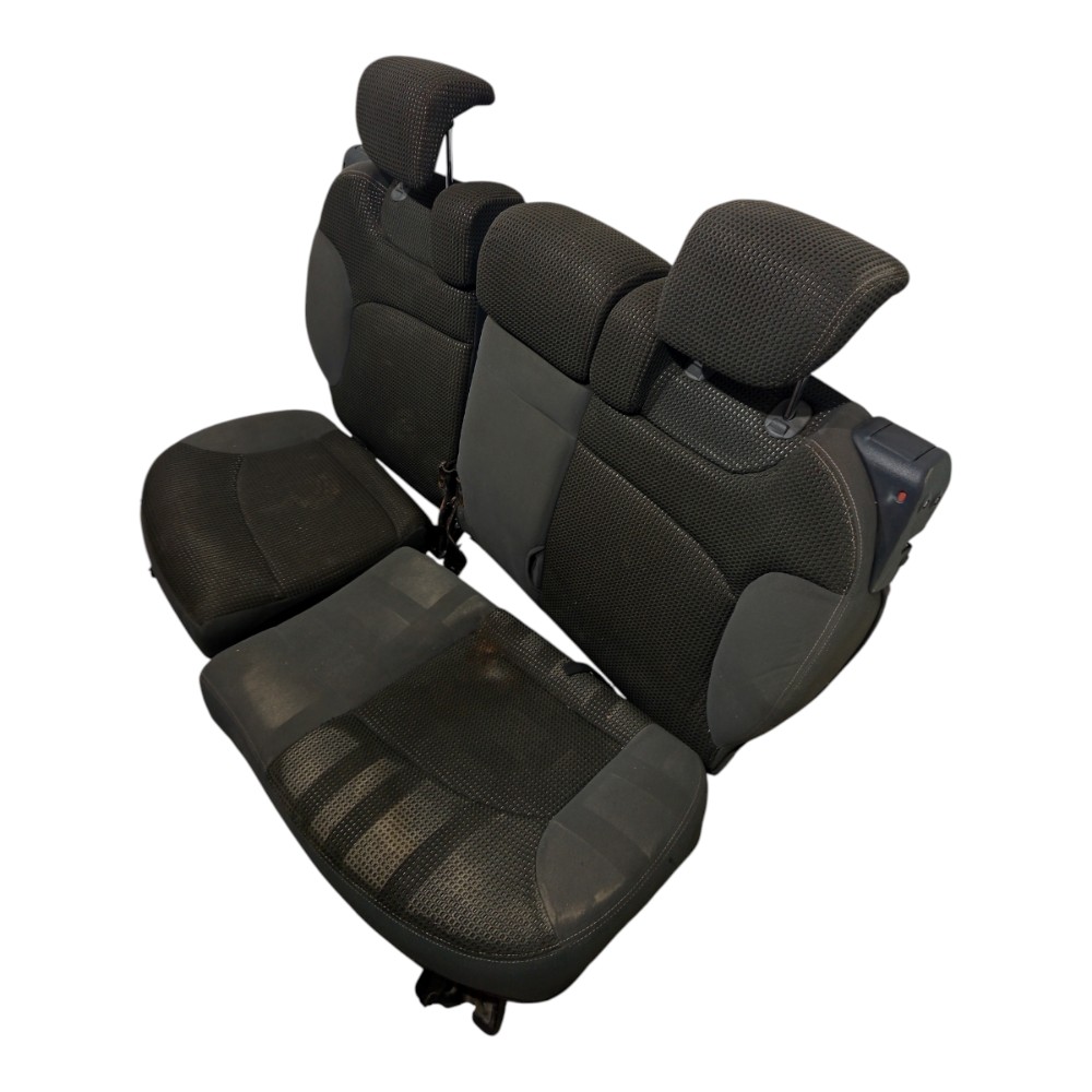 Jogo Banco Tecido Fiat Stilo 2003 2004 2005 2006 2007 A 2008 Preto 8