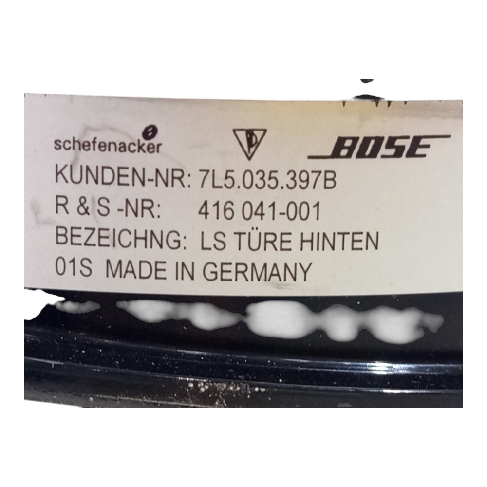 Alto Falante Porta Tras Direita Porsche Cayenne 2002 A 2006 6