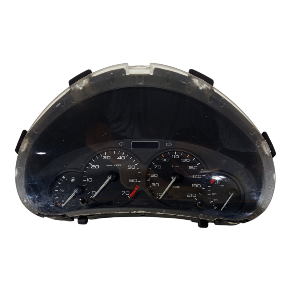 Painel Instrumentos Conta Giros Peugeot 206 2001 2002 A 2010 Preto 1