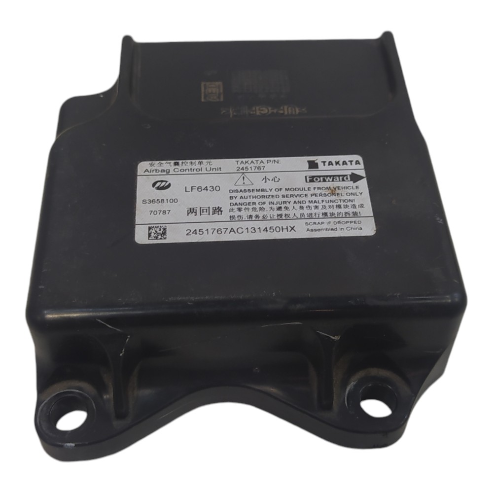 Modulo Central Airbag Lifan X60 2013 2014 2015 2016 2017