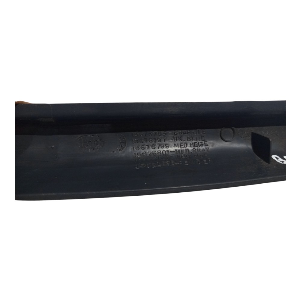 Moldura Acabamento Porta Traseira Ld Gm Blazer 1995 A 2000 Preto 4