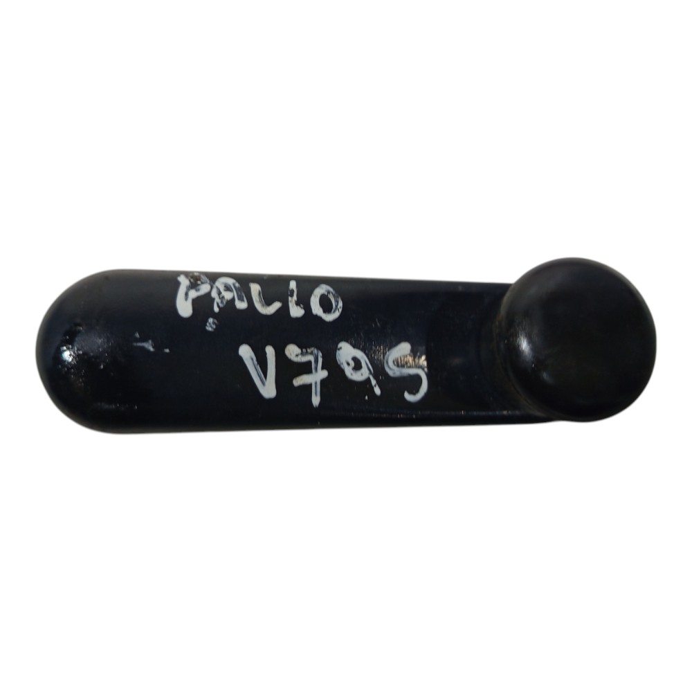 Manivela Vidro Manual Fiat Palio 1996 97 98 99 2000 A 2012  Preto 1