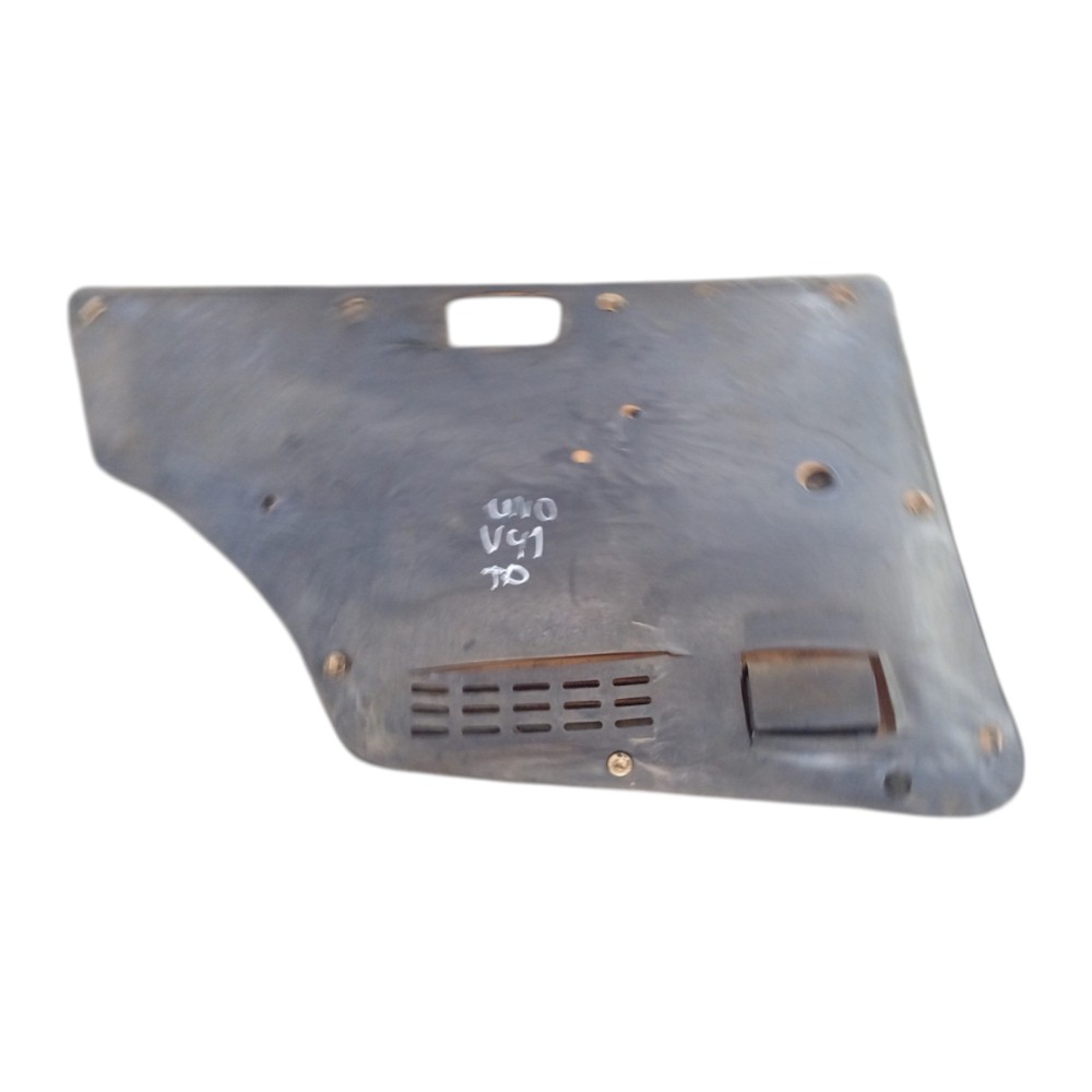 Forro Porta Traseira Direita Fiat Uno 1995 1996 1997 A 2000 Preto 3