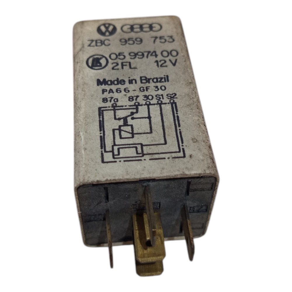 Rele trva vidro elétrico vw  parati  1987 a 1999 3