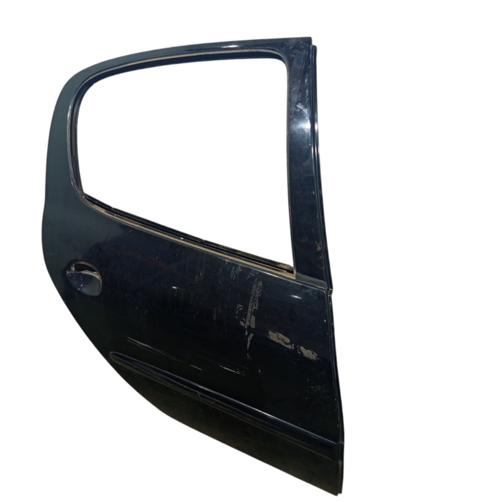 Porta Traseira Direita Peugeot 206 207 2003 A 2008 Traseira Direito Preto 2