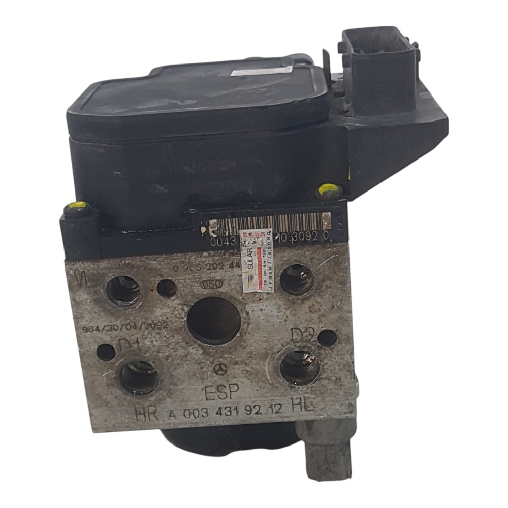 Modulo Abs Mercedes Benz A 160 8v 1999 2000 2001 02 A 2005 8