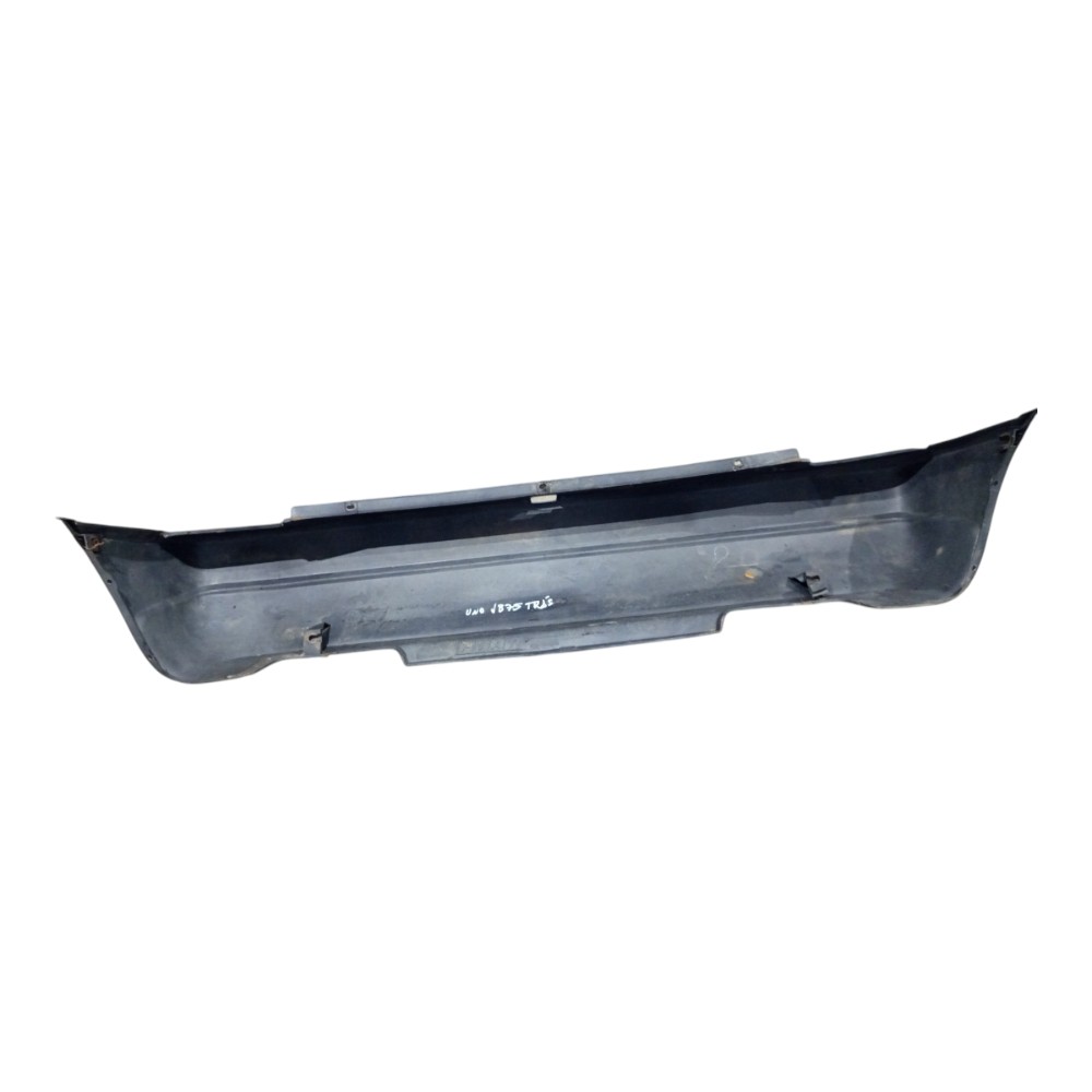 Parachoque Traseiro Preto Fiat Uno 1991 1992 1993 94 A 2005 6