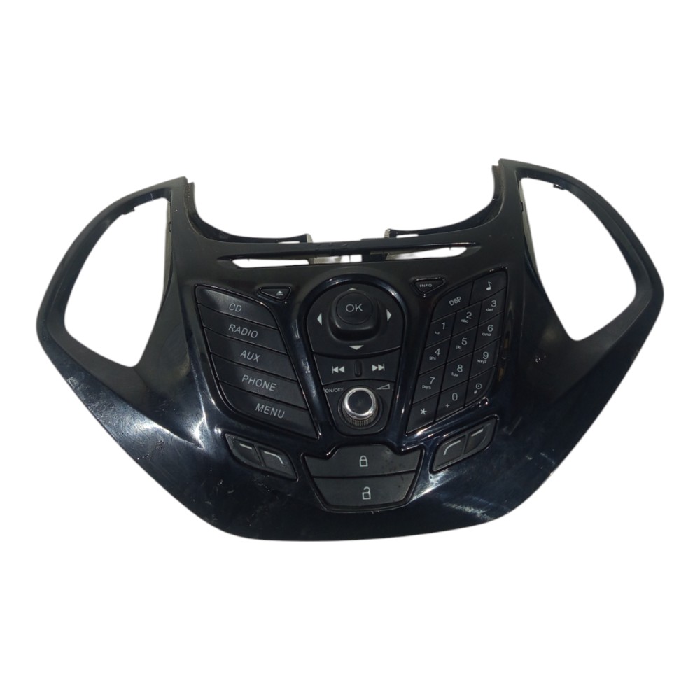 Moldura Comando Rádio Central Ford Ka Sedan 2014 A 2021 5